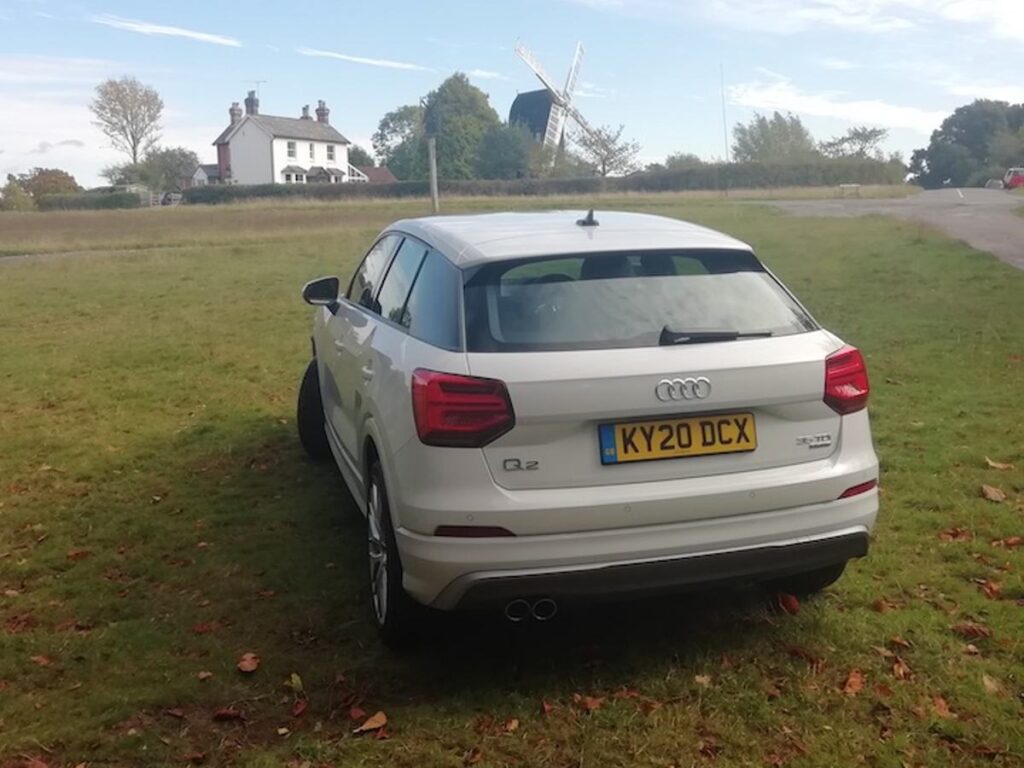 Audi Q2 rear view